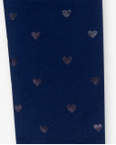 Legging Basique Fille Bleu Marine Bébé W23 Legging Basique Fille Bleu Marine Bébé W23