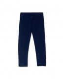 Legging Basique Fille Bleu Marine Bébé W23 Legging Basique Fille Bleu Marine Bébé W23