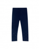 Legging Basique Fille Bleu Marine Bébé W23 Legging Basique Fille Bleu Marine Bébé W23