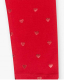 Legging Pois Rouge Fille Basics Bébé W23