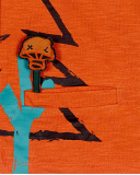 T-shirt Tricot Orange Garçon Natural Grown T-shirt Tricot Orange Garçon Natural Grown