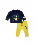 Sweat Et Pantalon Peluche Bleu Et Vert Garçon Galaxy Friends Sweat Et Pantalon Peluche Bleu Et Vert Garçon Galaxy Friends