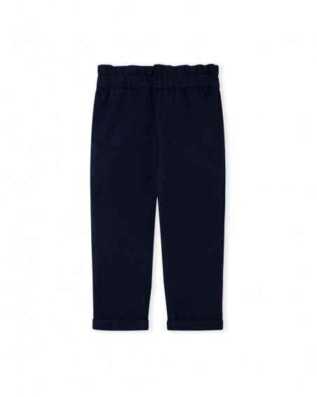 Pantalon Peluche Bleu Et Rose Fille Galaxy Friends