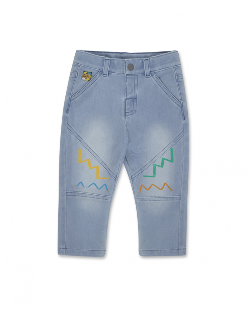 Pantalon denim bleu garçon Hip Hip Hooray!