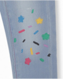 Pantalon en maille bleu pour fille Hip Hip Hooray! Pantalon en maille bleu pour fille Hip Hip Hooray!