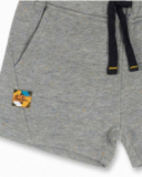 Bermuda gris en maille pour garçon Hip Hip Hooray! Bermuda gris en maille pour garçon Hip Hip Hooray!