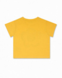 T-shirt en maille jaune pour fille Hip Hip Hooray! T-shirt en maille jaune pour fille Hip Hip Hooray!