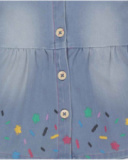 Robe en maille bleue pour fille Hip Hip Hooray! Robe en maille bleue pour fille Hip Hip Hooray!