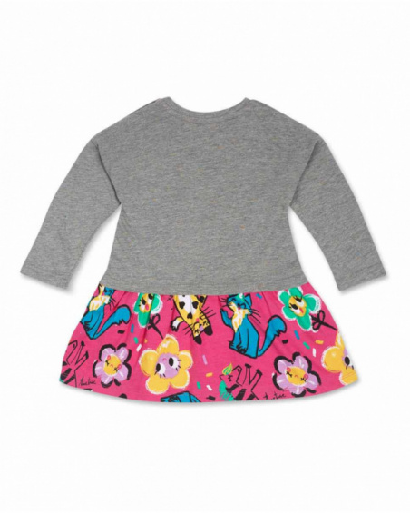 Robe longue en maille gris rose pour fille Hip Hip Hooray! Robe longue en maille gris rose pour fille Hip Hip Hooray!