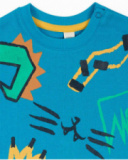 Sweat molleton bleu pour garçon Hip Hip Hooray! Sweat molleton bleu pour garçon Hip Hip Hooray!