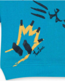 Sweat molleton bleu pour garçon Hip Hip Hooray! Sweat molleton bleu pour garçon Hip Hip Hooray!