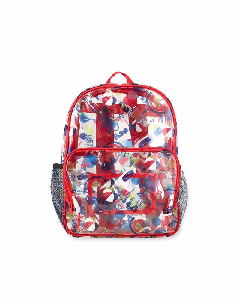 Sac à dos transparent unisexe Beach Day