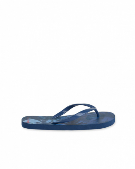 Tongs bleues pour garçon Spring Break Tongs bleues pour garçon Spring Break