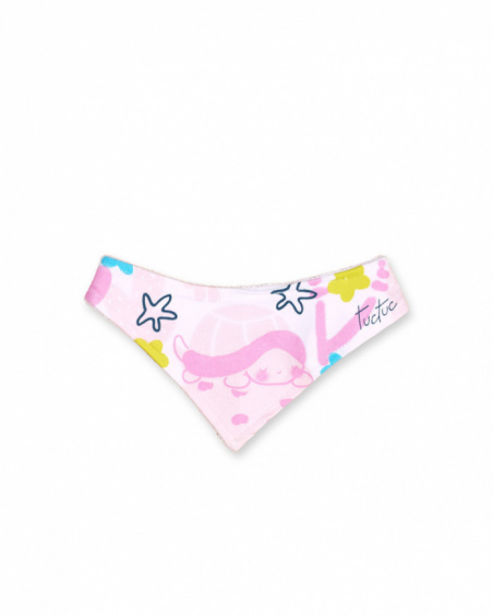 Bandana en maille imprimé tortues pour fille Bandana en maille imprimé tortues pour fille
