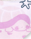 Bandana en maille imprimé tortues pour fille Bandana en maille imprimé tortues pour fille