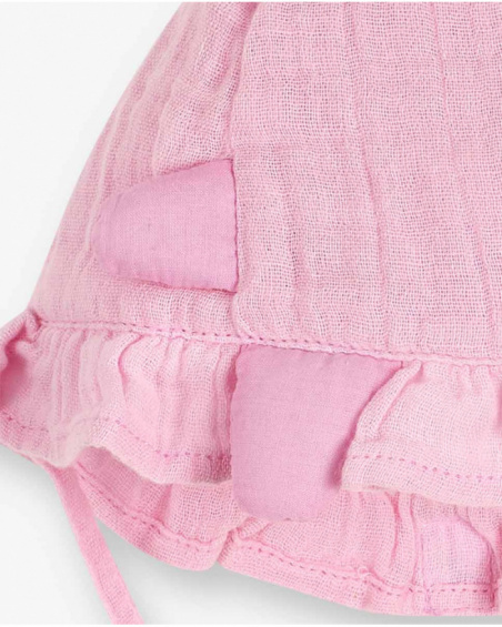 Chapeau plat tortue rose fille Turtles Chapeau plat tortue rose fille Turtles