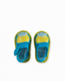 Chaussures garçon en sergé bleu Turtles Chaussures garçon en sergé bleu Turtles