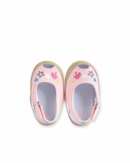 Chaussures twill fille Turtles roses Chaussures twill fille Turtles roses