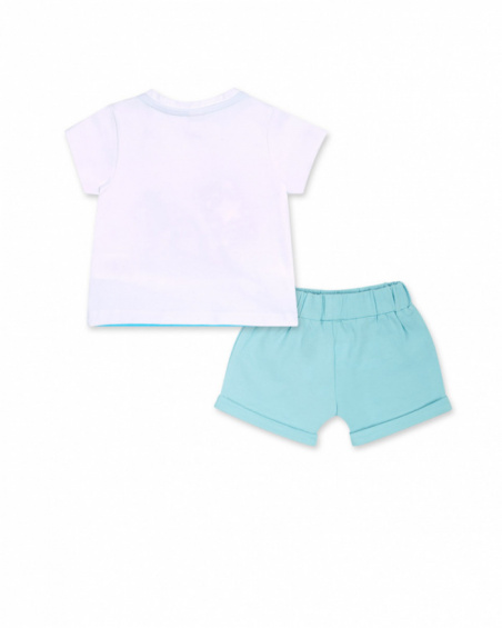 Ensemble tricot bleu garçon Tortues Ensemble tricot bleu garçon Tortues