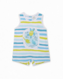 Barboteuse tricot rayé garçon Tortues Barboteuse tricot rayé garçon Tortues