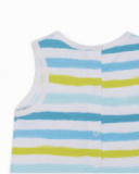 Barboteuse tricot rayé garçon Tortues Barboteuse tricot rayé garçon Tortues