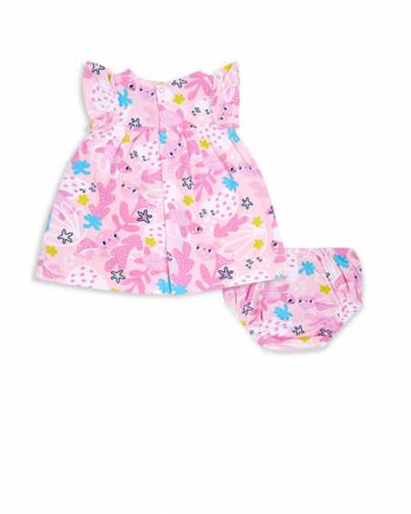 Robe en maille imprimée pour fille Turtles Robe en maille imprimée pour fille Turtles