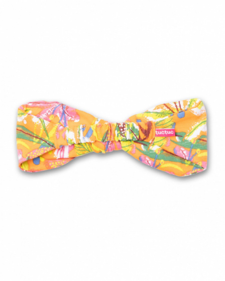 Bandeau en maille imprimé fille Eco-Safari Bandeau en maille imprimé fille Eco-Safari