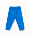 Pantalon Eco-Safari peluche bleu garçon Pantalon Eco-Safari peluche bleu garçon