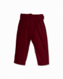Pantalon fille Eco-Safari bordeaux Pantalon fille Eco-Safari bordeaux