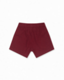 Short fille Eco-Safari bordeaux Short fille Eco-Safari bordeaux