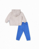Ensemble peluche bleu beige pour garçon Eco-Safari Ensemble peluche bleu beige pour garçon Eco-Safari