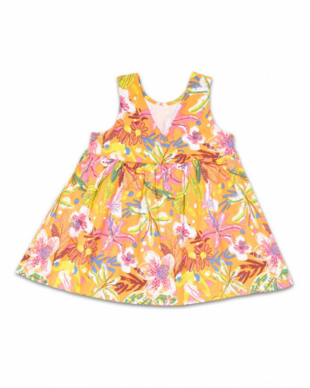 Robe en maille imprimée Eco-Safari pour fille Robe en maille imprimée Eco-Safari pour fille