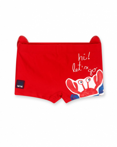 Maillot de bain boxer garçon bleu Beach Day Maillot de bain boxer garçon bleu Beach Day
