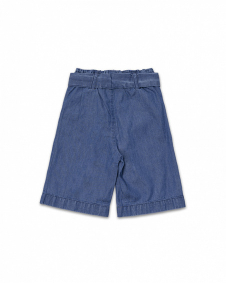 Pantalon denim bleu pour fille Beach Day Pantalon denim bleu pour fille Beach Day