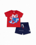 Ensemble tricot bleu rouge garçon Beach Day Ensemble tricot bleu rouge garçon Beach Day
