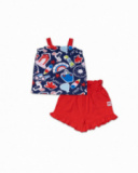 Ensemble tricot rouge fille Beach Day Ensemble tricot rouge fille Beach Day