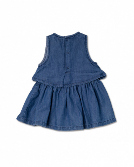 Robe en jean bleu pour fille Beach Day Robe en jean bleu pour fille Beach Day