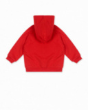 Veste polaire réversible rouge blanc garçon Beach Day Veste polaire réversible rouge blanc garçon Beach Day