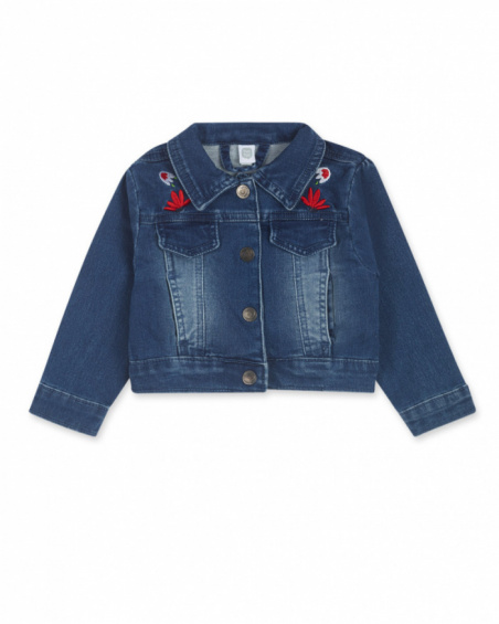 Veste en jean bleu fille Beach Day Veste en jean bleu fille Beach Day