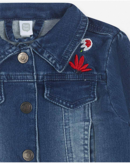 Veste en jean bleu fille Beach Day Veste en jean bleu fille Beach Day