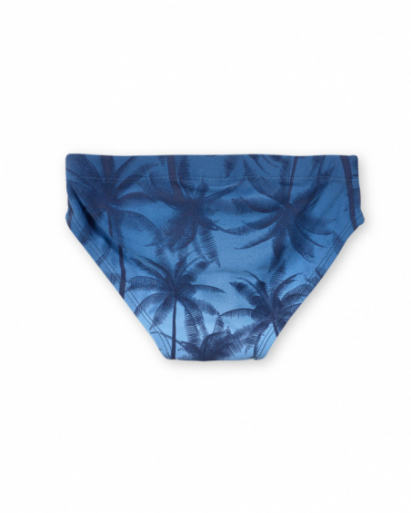 Maillot de bain slip bleu pour garçon Spring Break Maillot de bain slip bleu pour garçon Spring Break