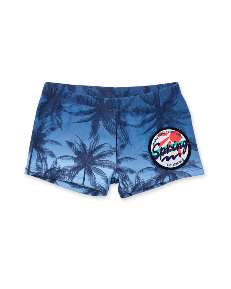 Maillot de bain boxer bleu pour garçon Spring Break