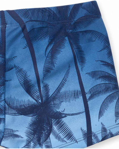 Maillot de bain boxer bleu pour garçon Spring Break Maillot de bain boxer bleu pour garçon Spring Break