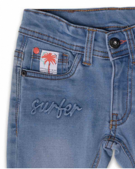 Pantalon en jean bleu garçon Spring Break Pantalon en jean bleu garçon Spring Break