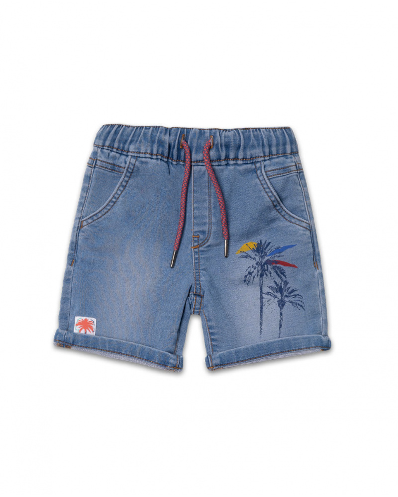 Short en jean bleu pour garçon Spring Break