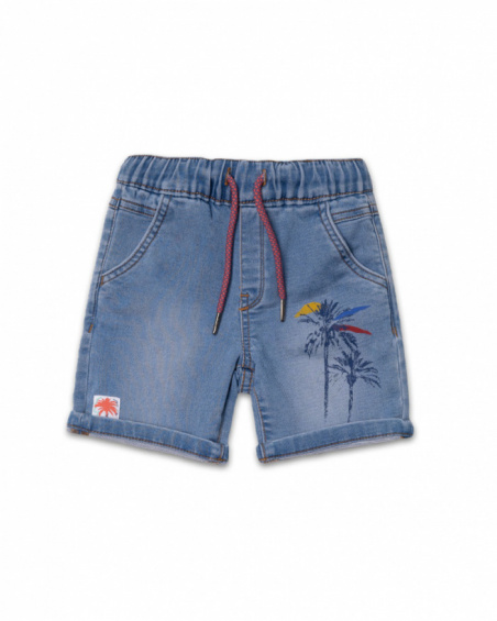 Short en jean bleu pour garçon Spring Break Short en jean bleu pour garçon Spring Break
