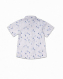 Chemise popeline garçon Spring Break blanche Chemise popeline garçon Spring Break blanche