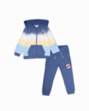 Ensemble peluche bleu tie-dye pour garçon Spring Break Ensemble peluche bleu tie-dye pour garçon Spring Break
