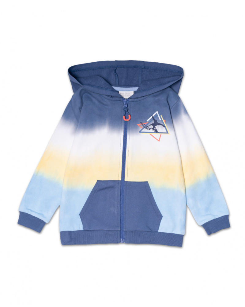Sweat molleton bleu tie and dye pour garçon Spring Break