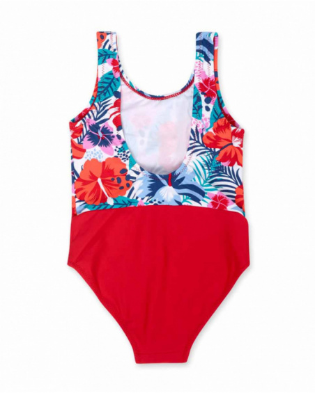 Maillot de bain rouge pour fille Hello Playa Maillot de bain rouge pour fille Hello Playa